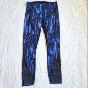 EUC Sz 4, All Meshed Up 7/8 Tight, lululemon